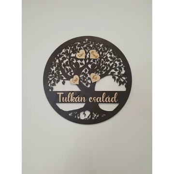 Családfa kör alakú